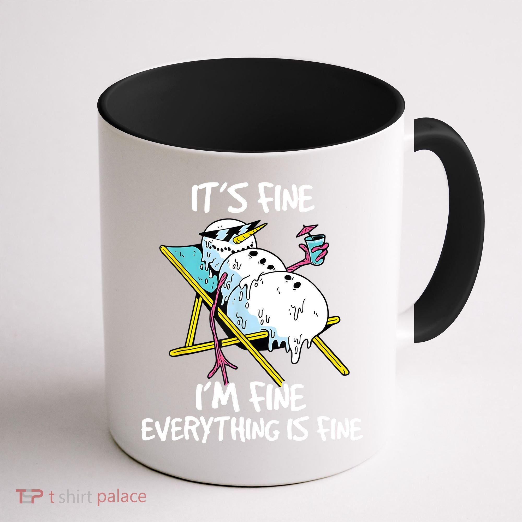 Funny Summer Vacation Gnomies Gnomes For Christmas In July Coffee Mug