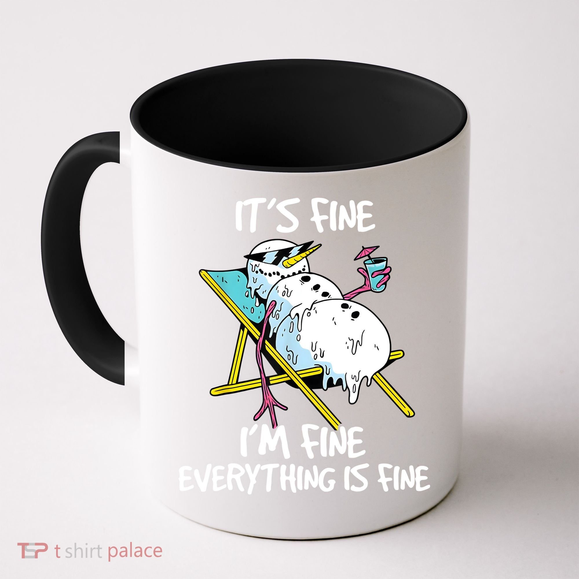 Funny Summer Vacation Gnomies Gnomes For Christmas In July Coffee Mug