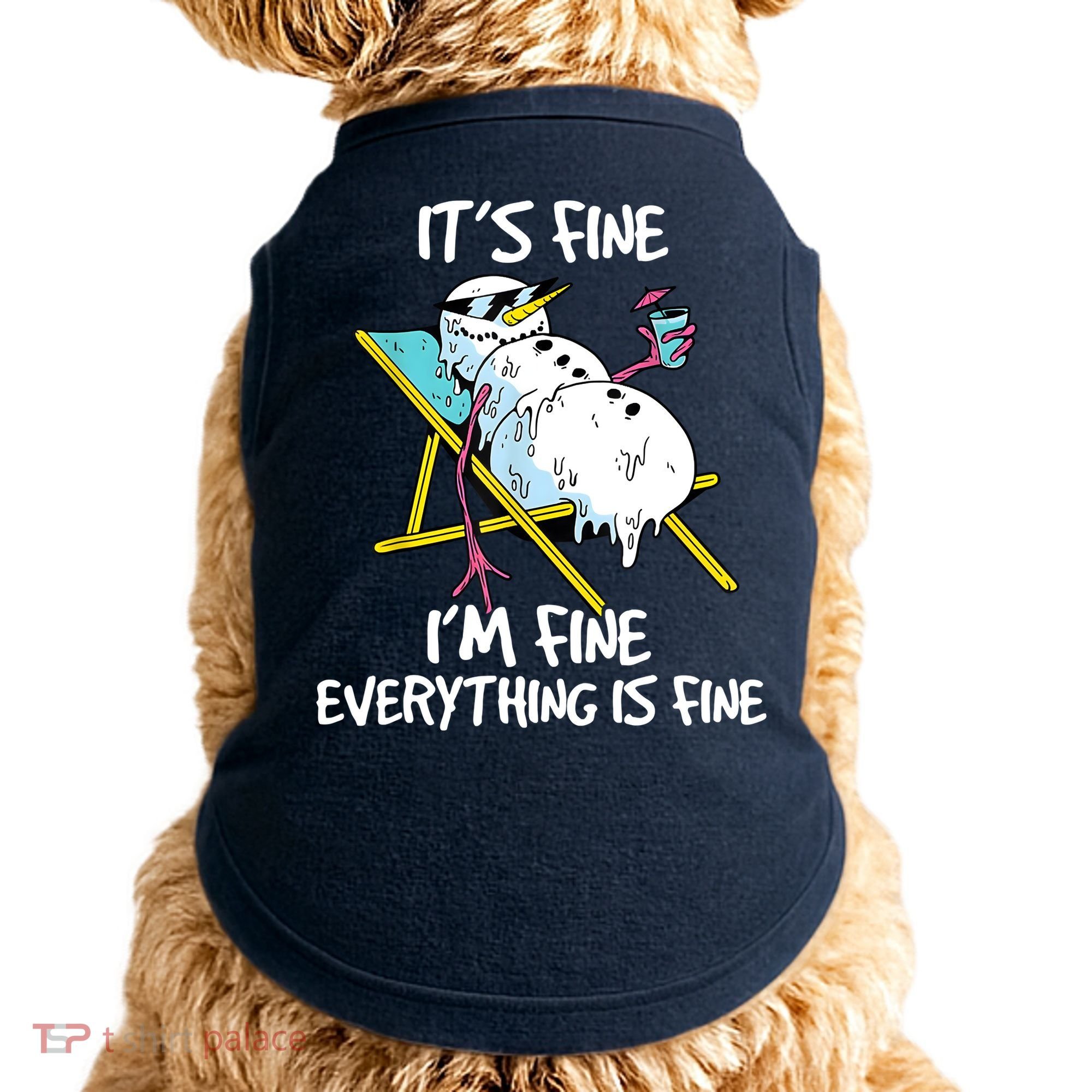 Funny Summer Vacation Gnomies Gnomes For Christmas In July Doggie Tank