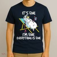 Funny Summer Vacation Gnomies Gnomes For Christmas In July T-Shirt thumb 3
