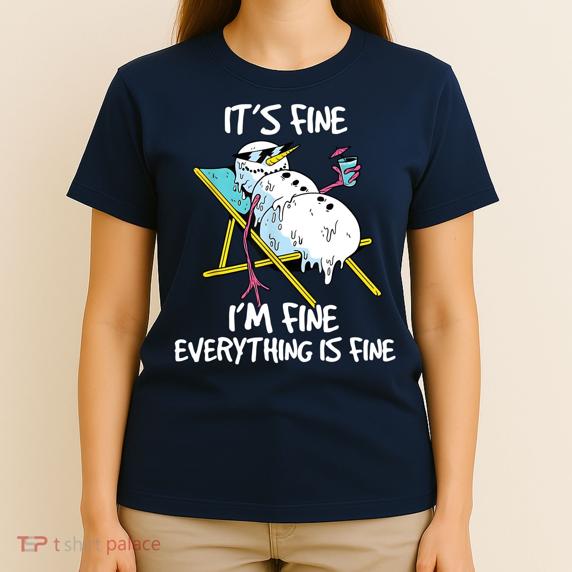 Funny Summer Vacation Gnomies Gnomes For Christmas In July T-Shirt