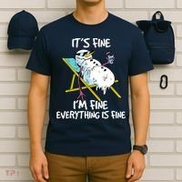 Funny Summer Vacation Gnomies Gnomes For Christmas In July T-Shirt thumb 6