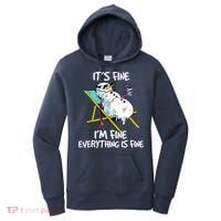 Funny Summer Vacation Gnomies Gnomes For Christmas In July Women's Hoodie thumb 0