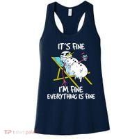 Funny Summer Vacation Gnomies Gnomes For Christmas In July Women's Tank Top thumb 0