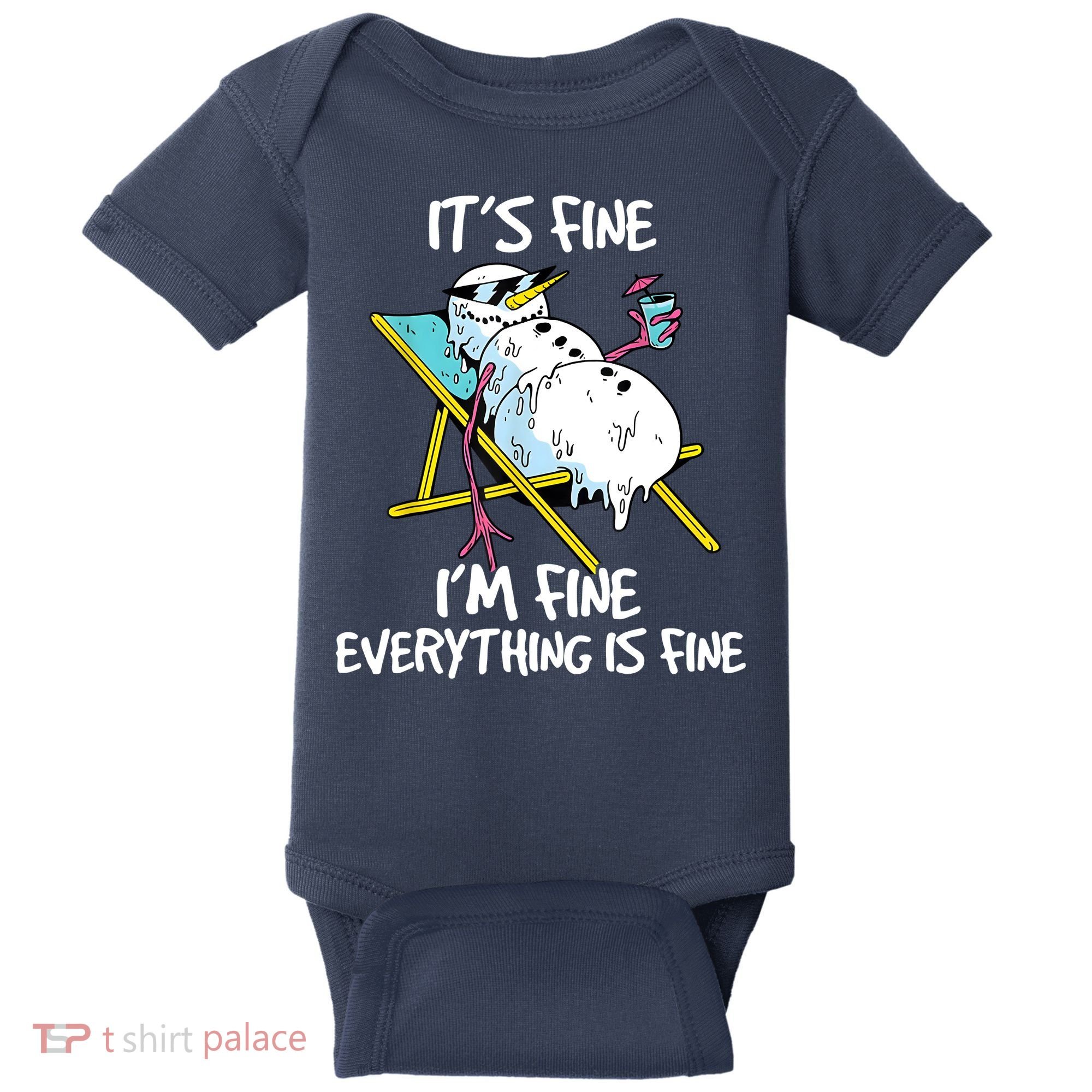 Funny Summer Vacation Gnomies Gnomes For Christmas In July Baby Bodysuit