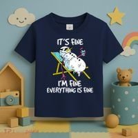 Funny Summer Vacation Gnomies Gnomes For Christmas In July Toddler T-Shirt thumb 3