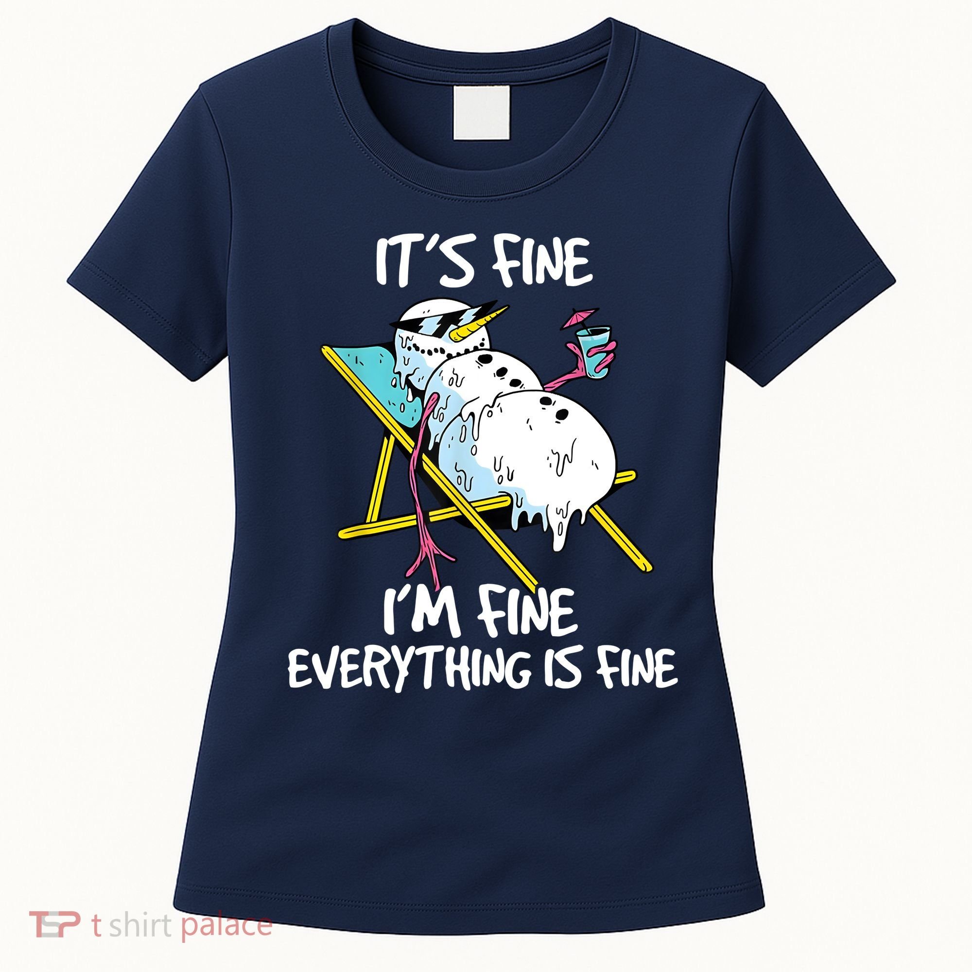 Funny Summer Vacation Gnomies Gnomes For Christmas In July Women's T-Shirt