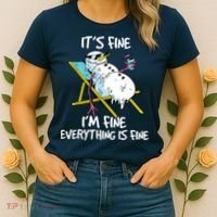Funny Summer Vacation Gnomies Gnomes For Christmas In July Women's T-Shirt thumb 2