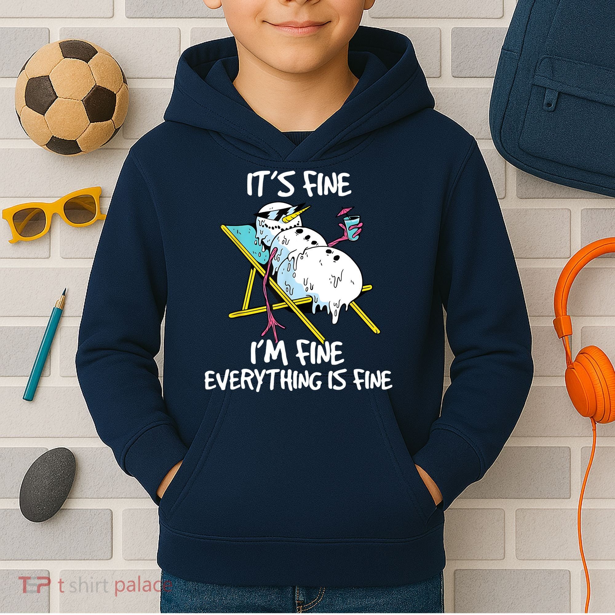 Funny Summer Vacation Gnomies Gnomes For Christmas In July Kids Hoodie