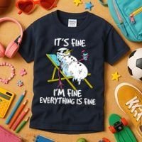Funny Summer Vacation Gnomies Gnomes For Christmas In July Kids T-Shirt thumb 3