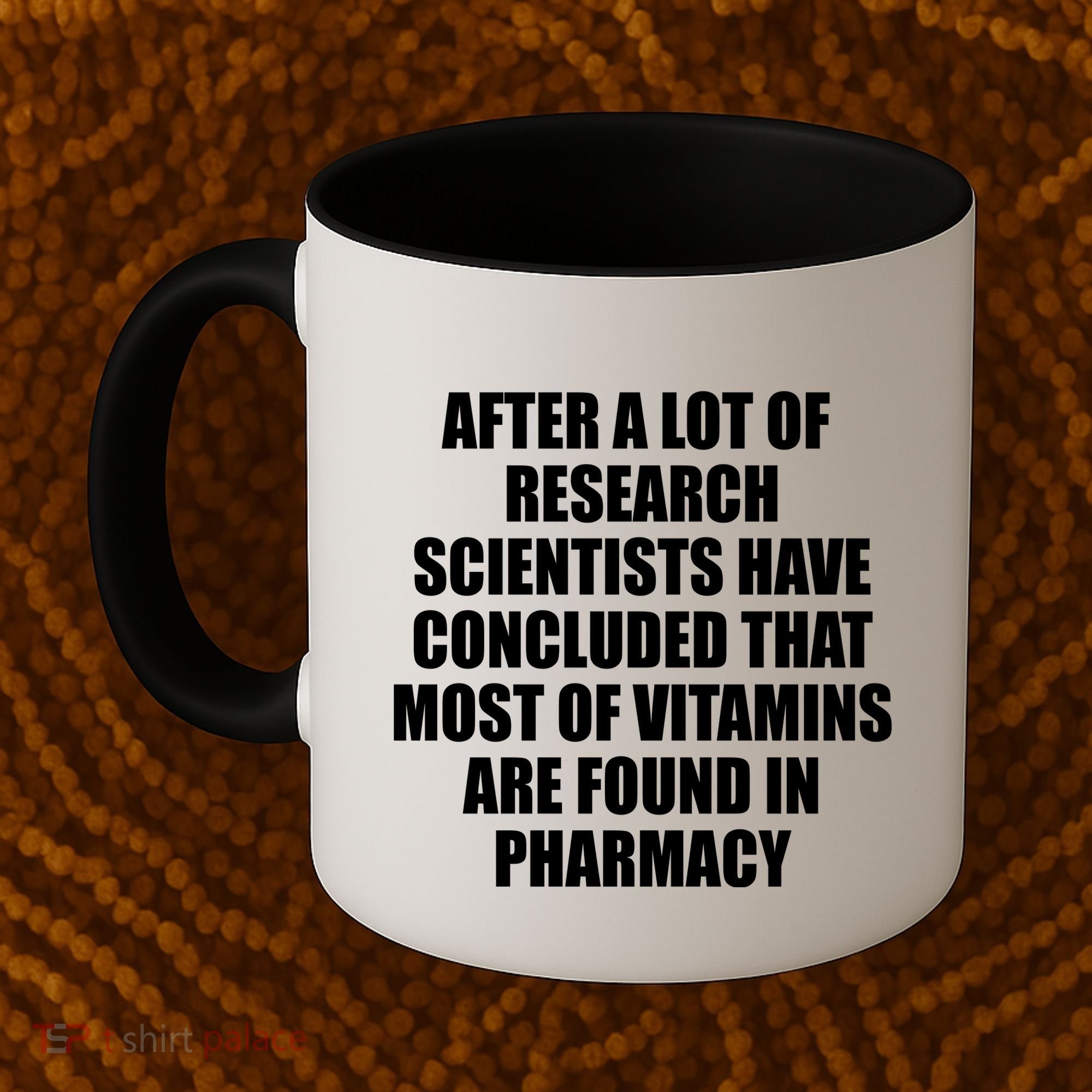 Funny Scientist Vitamins Pharmacy Coffee Mug