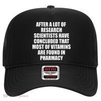 Funny Scientist Vitamins Pharmacy Hat thumb 0