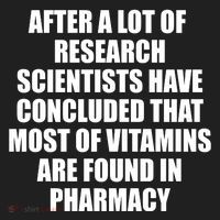 Funny Scientist Vitamins Pharmacy Golf Towel thumb 3