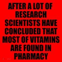 Funny Scientist Vitamins Pharmacy Santa Hat thumb 1