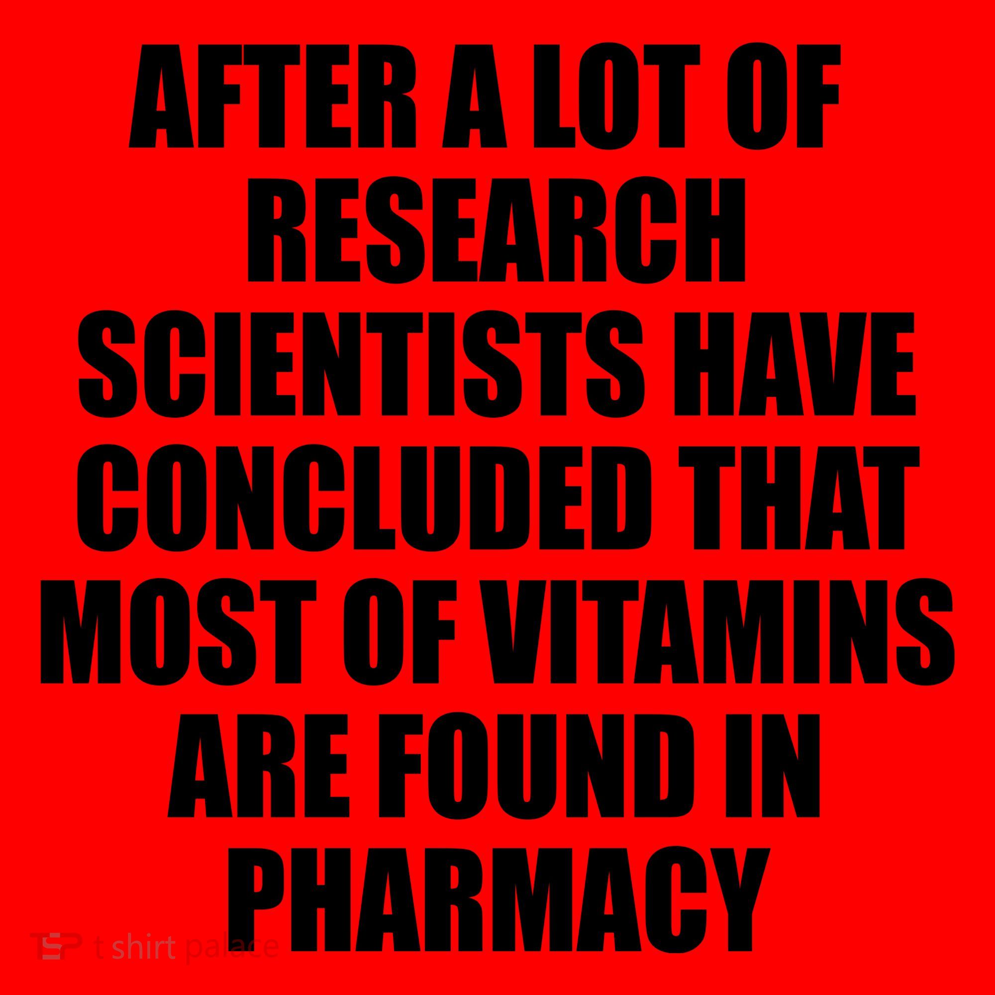 Funny Scientist Vitamins Pharmacy Santa Hat