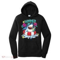 Funny Summer Vibe Vacation Shark Women's Hoodie thumb 0