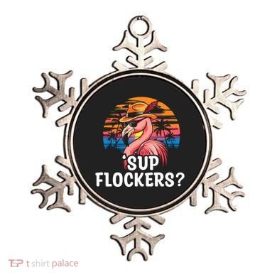 Flamingo Sunglasses Vacation Tropical Flock 70s 80s 90s Gift Ornament