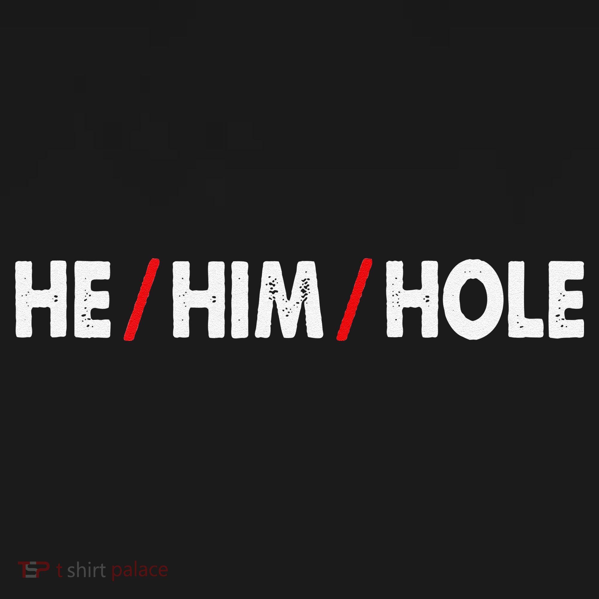 Funny Sarcastic Valentine's Day He Him Hole Visor