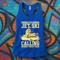 Funny Sports Water Skiing Rides Motorsports Great Gift Women's Tank Top thumb 3