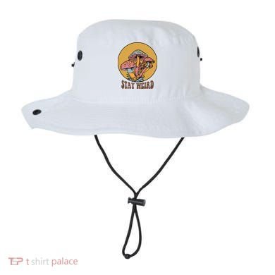 Funny Stay Weird Mushroom Meme Bucket Hat