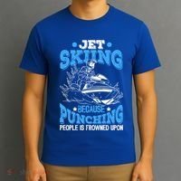 Funny Sports Water Skiing Rides Motorsports Gift T-Shirt thumb 3