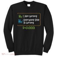 Funny Statistics Word Game Ich Bin Falsch, Alle Anderen Sweatshirt thumb 0