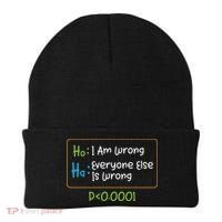 Funny Statistics Word Game Ich Bin Falsch, Alle Anderen Beanie thumb 0