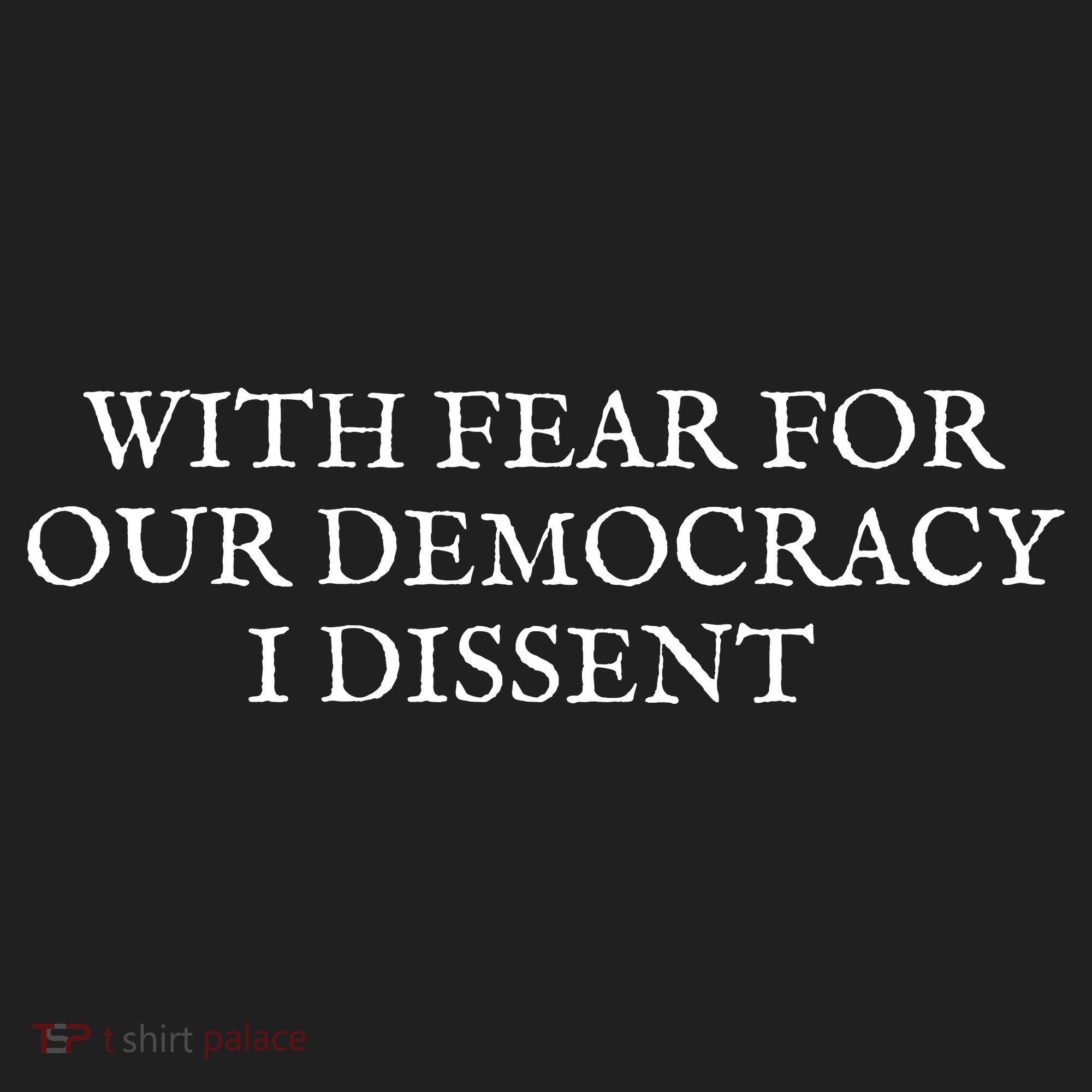 Fahson Store With Fear For Our Democracy I Dissent Women's Sweatshirt
