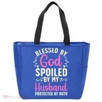 Funny Spoiled Wife Art For Husband Spoiled Wife Tote Bag thumb 0