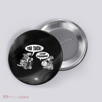 Funny Stop Whining Car Mechanic Precision Turbo For Men Button thumb 0