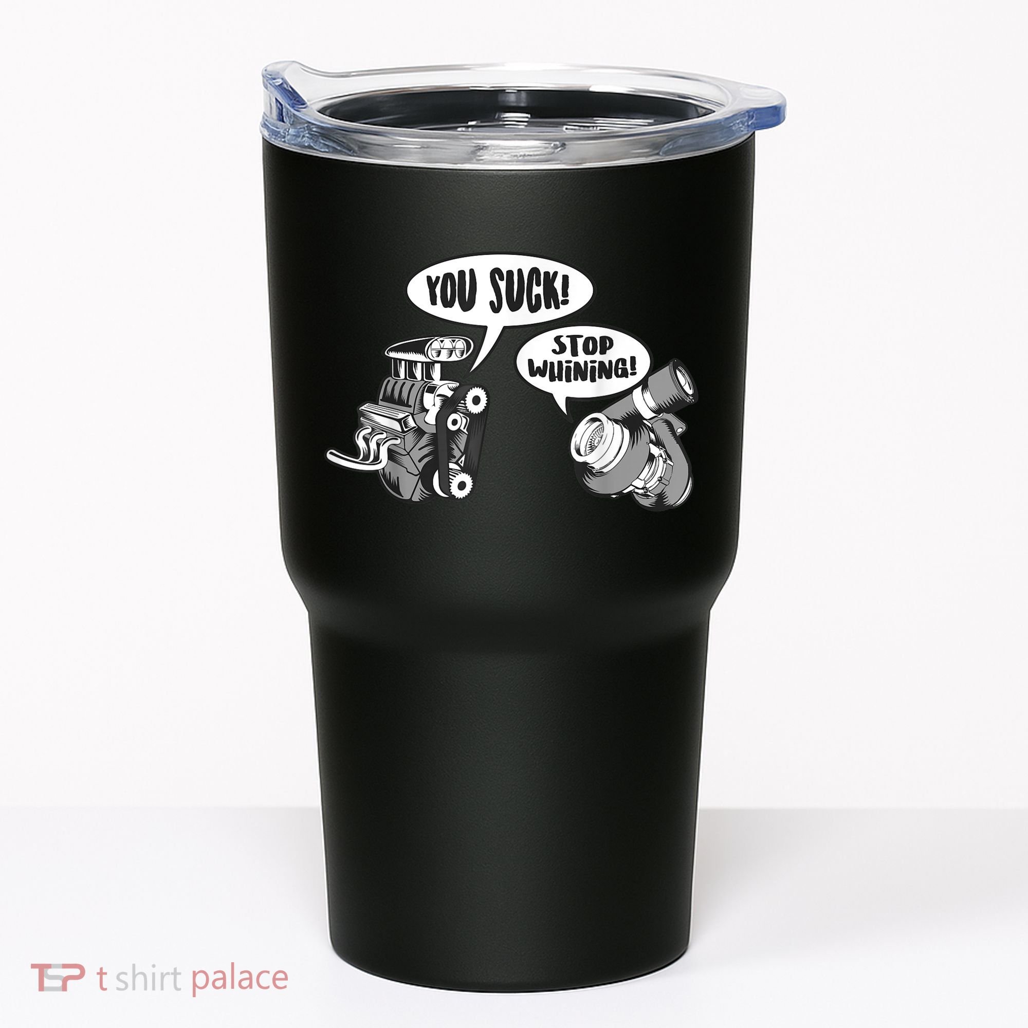 Funny Stop Whining Car Mechanic Precision Turbo For Men Tumbler