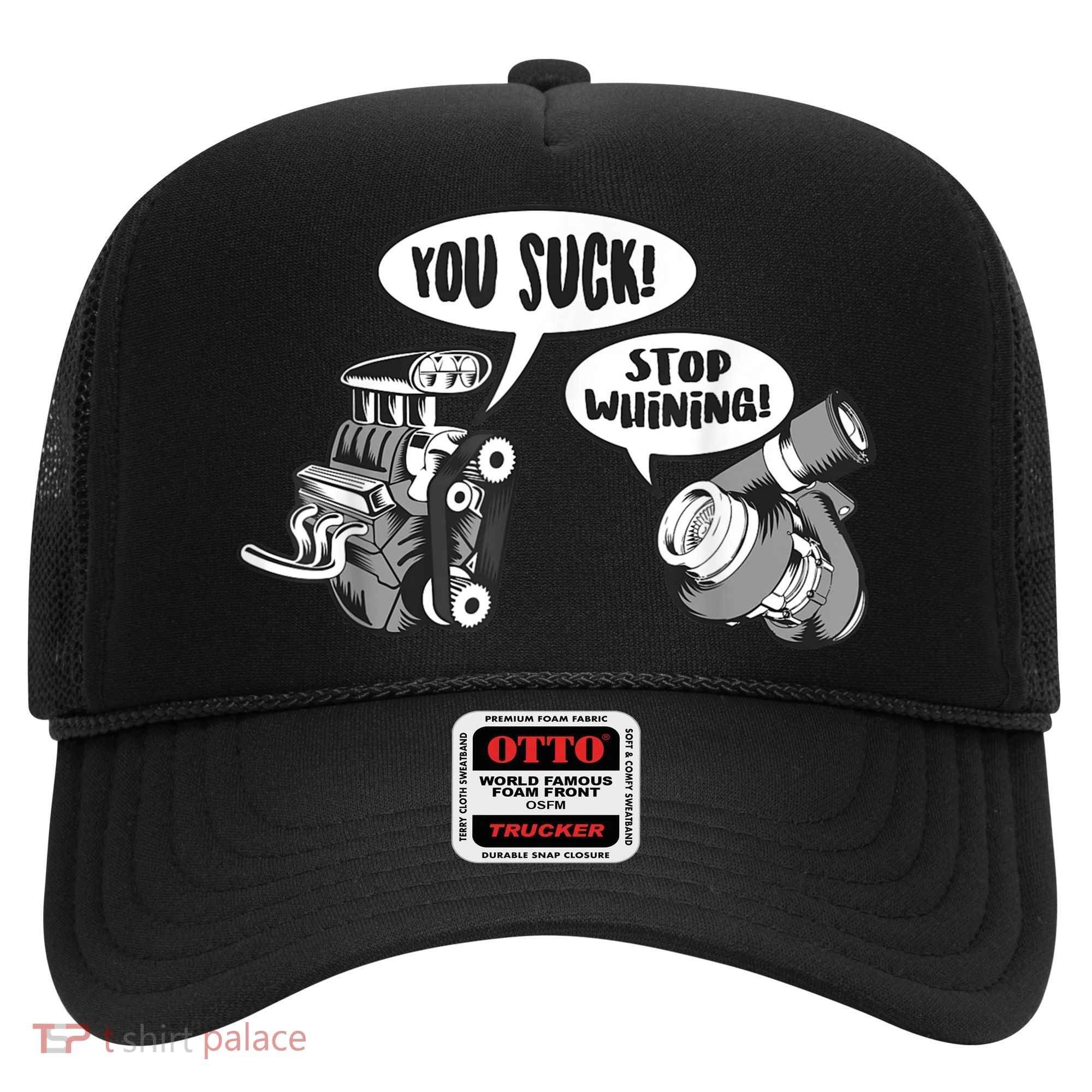Funny Stop Whining Car Mechanic Precision Turbo For Men Hat