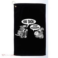 Funny Stop Whining Car Mechanic Precision Turbo For Men Golf Towel thumb 0