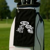 Funny Stop Whining Car Mechanic Precision Turbo For Men Golf Towel thumb 2