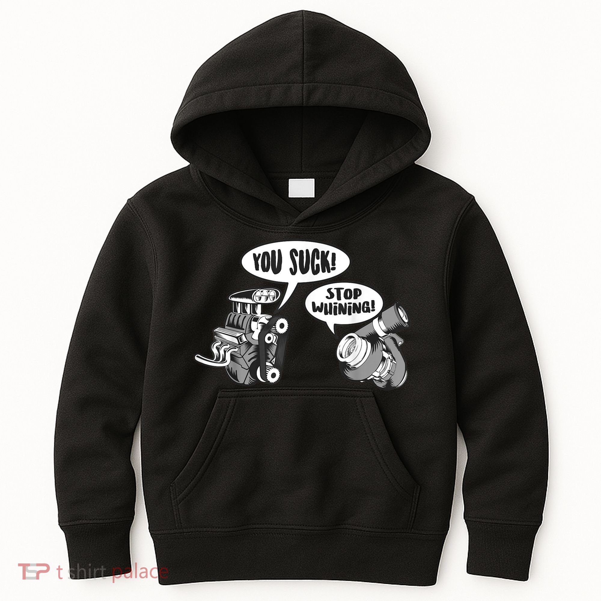Funny Stop Whining Car Mechanic Precision Turbo For Men Kids Hoodie