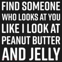 Find Someone Who Looks At You Meme Gift Peanut Butter And Jelly Gift Doggie Tank thumb 4