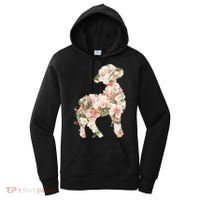 Floral Spring Women Flower Lamb Women's Hoodie thumb 0