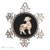 Floral Spring Women Flower Lamb Ornament thumb 0