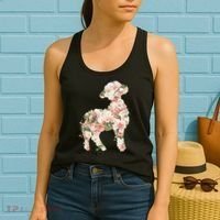 Floral Spring Women Flower Lamb Women's Tank Top thumb 2