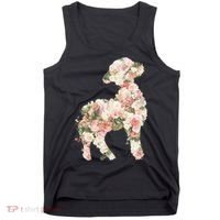 Floral Spring Women Flower Lamb Tank Top thumb 0