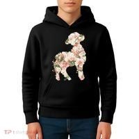 Floral Spring Women Flower Lamb Kids Hoodie thumb 4