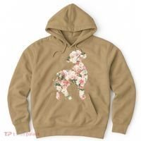 Floral Spring Women Flower Lamb Hoodie thumb 0