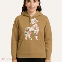 Floral Spring Women Flower Lamb Hoodie thumb 5