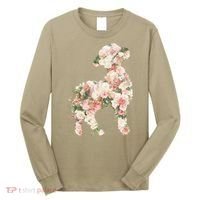 Floral Spring Women Flower Lamb Long Sleeve Shirt thumb 0