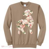 Floral Spring Women Flower Lamb Sweatshirt thumb 0