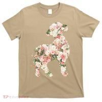 Floral Spring Women Flower Lamb T-Shirt thumb 0