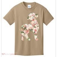 Floral Spring Women Flower Lamb Kids T-Shirt thumb 0