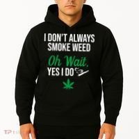 Funny Smoke Weed Marijuana Stoner Hoodie thumb 2