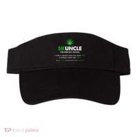 Funny Skuncle Weed Smoker Uncle Marijuana Lover Uncle Gift Visor thumb 0