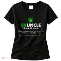 Funny Skuncle Weed Smoker Uncle Marijuana Lover Uncle Gift Women's T-Shirt thumb 0